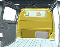 Cloison de séparation pour Utilitaire Volkswagen Transporter Van T7 (2025 - 2026)